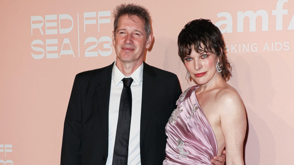 Пол Уильям Скотт Андерсон и Милла Йовович