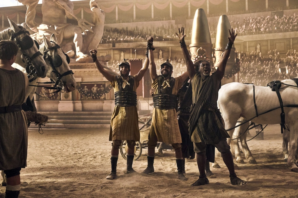 Участники гонок на колесницах, сериал «Обреченные на славу»