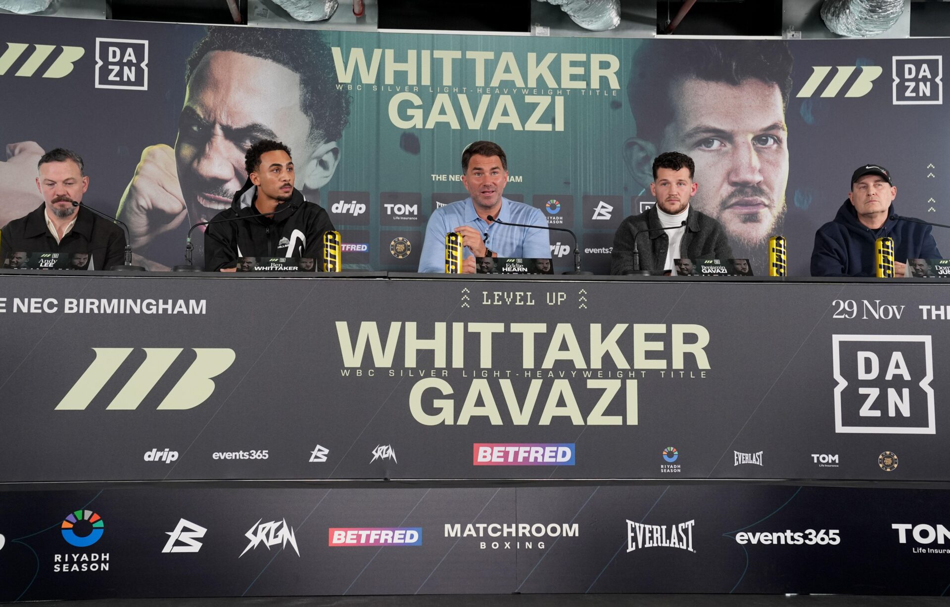 Бен Уиттакер и Бенджамин Гавази провели финальную пресс-конференцию перед боем